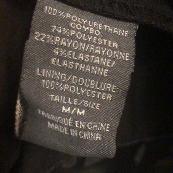 Black Pleather Jacket - Picture 3 of 3